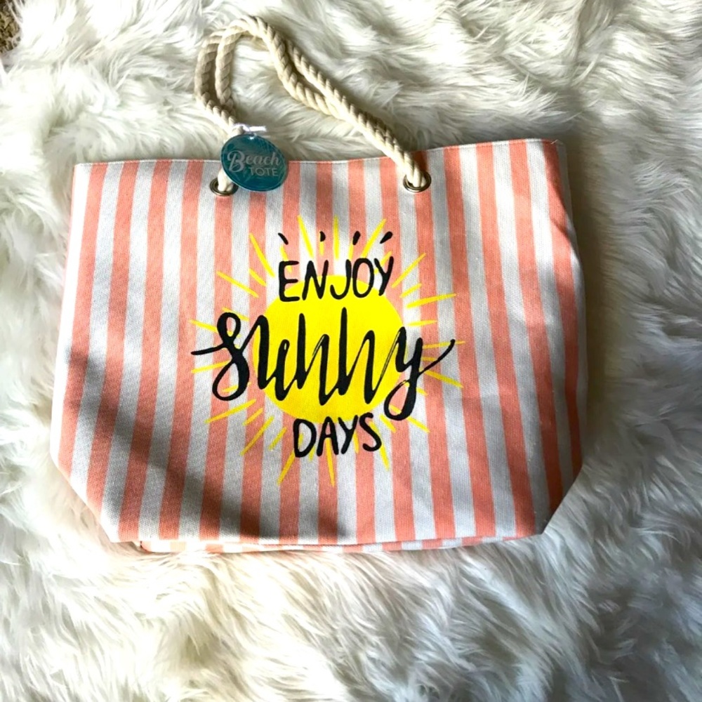 NWT Beach bag tote